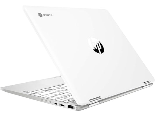 HP Chromebook X360 with ChromeOS, Intel Celeron, 12" HD thin and light touchscreen convertible Laptop