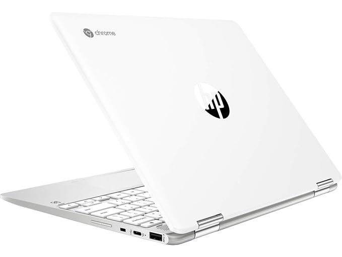 HP Chromebook X360 with ChromeOS, Intel Celeron, 12" HD thin and light touchscreen convertible Laptop