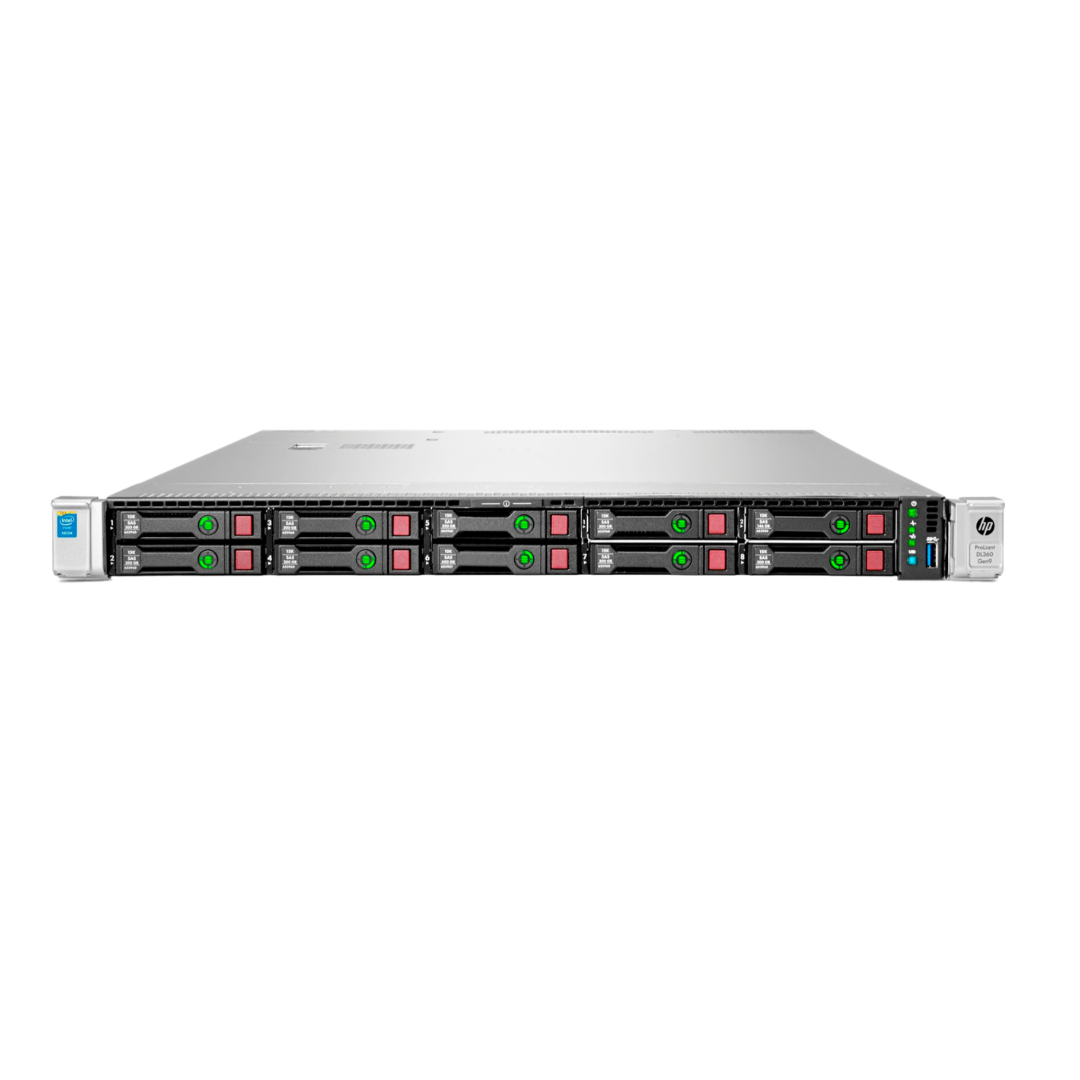 HP Proliant DL360P G9 1U Rack Server | 20 cores | 64 GB RAM | 2.7TB Storage (Refurbished)