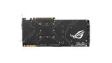 Computer graphics card with ASUS Strix logo on a white background