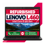 Lenovo ThinkPad L460 i5 6th gen 14" HD Display Laptop with Windows 10 and MS Office 2021 with 6 Months Warranty (Refurbished)