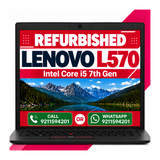Lenovo ThinkPad L570 Intel Core i5 7th Gen | 15.6 Inch HD Display with Windows 11 & Ms Office 2021 (Refurbished)