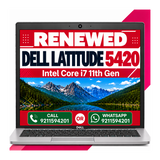 Dell Latitude 5420 i7 11th gen Business Laptop 14" FHD Touchscreen Display laptop with Windows 11 with 1 year warranty (Renewed)
