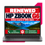Hp Zbook 15 G6 Intel Core i7 9th Gen FHD 15.6" Display Gaming Laptop With Windows 11 Pro and MS Office 2021 with 6 month Warranty (Renewed)