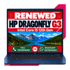 HP Chromebook Plus Elite Dragonfly G3 Intel i5 12th Gen 16GB RAM 256GB SSD 13.5" Touchscreen QHD Grade-A with 1 Year warranty (Renewed)