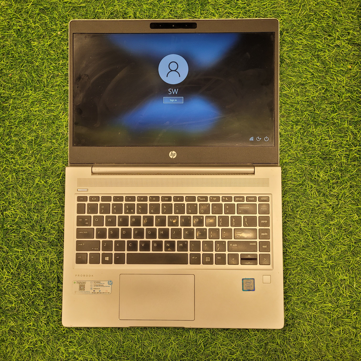 HP Intel ProBook 440 G6 Core i5 8th Gen 14 Inch FHD Display and Windows 11 With Ms Office 2016 (Renewed)