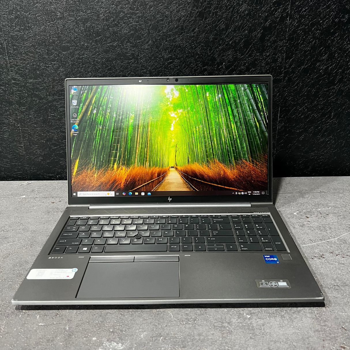 HP Zbook FireFly15 G8 Intel i7 11th Gen 15'' inch FHD Display Laptop Windows 11 with ms office 2016 (Renewed)