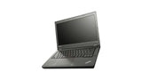 Black ThinkPad laptop on a white background