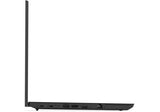 Black laptop on a white background