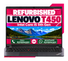 Lenovo ThinkPad T450 Intel Core I5 5th Gen 14 Inch Full HD Display With Windows 11 and MS Office (Refurbished)