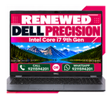 Dell Precision 3541 Intel Core i7 9th Gen 15.6" FHD Display with Microsoft Windows 11 (Renewed)