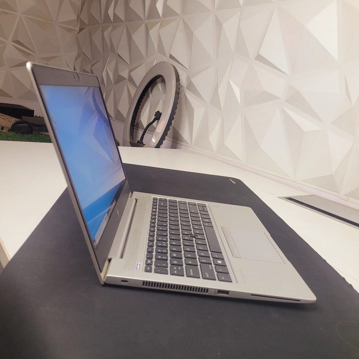 HP Elitebook 745 G6 AMD Ryzen 5 PRO 14" FHD Gaming Laptop with Windows 11 Pro and MS office 2016 (Renewed)