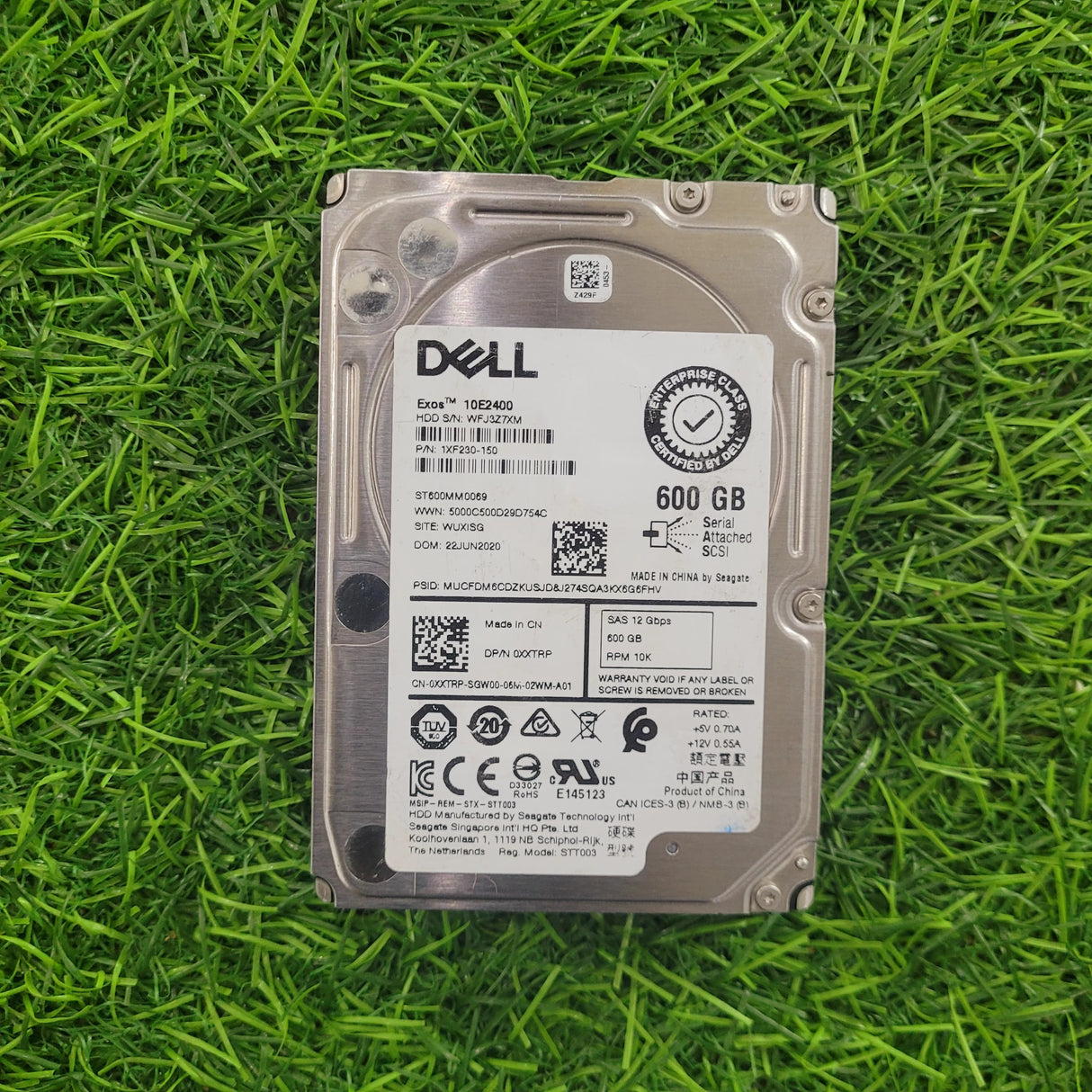 Dell 0XXTRP - 600GB 10K 12G 512n SAS 2.5" HDD (Reurbished)