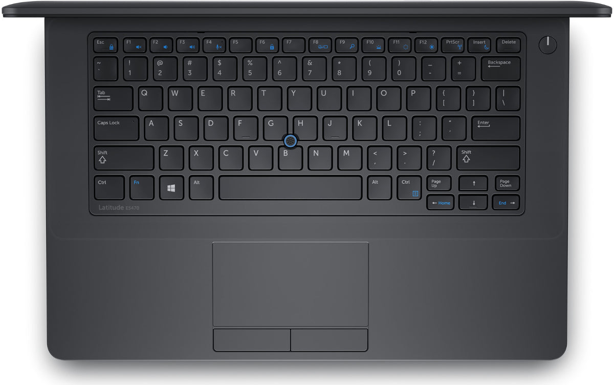 Dell Latitude 5470 Intel Core i5 6th Gen 14" HD Display Laptop Windows 10 with MS Office 2016 (Refurbished)