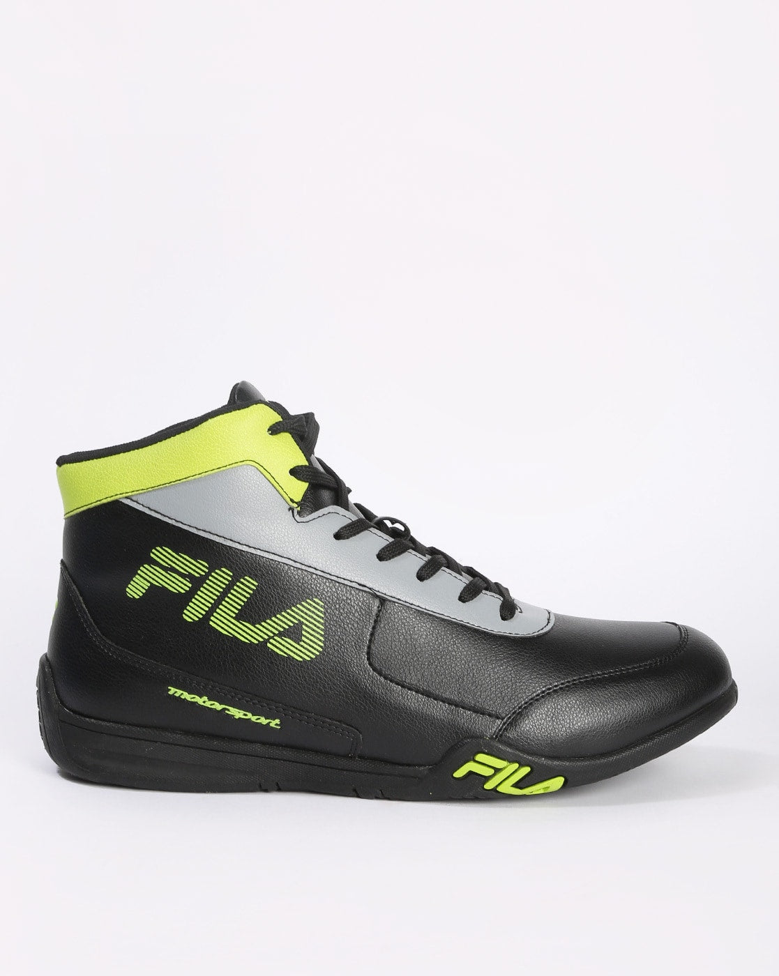 FL BAKI Mid-Top Motor Sport Sneakers – Saudewala