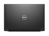 Black Dell laptop on a white background