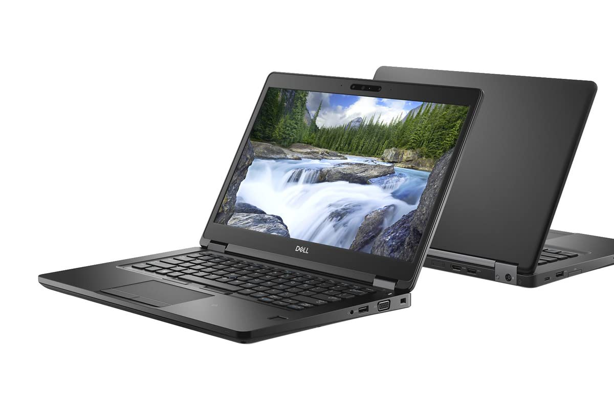 Dell Latitude 5490 Core Intel i5 8th Gen 14" HD  Screen Laptop With Windows 11 and MS Office(Renewed)