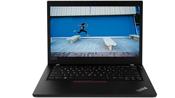 Lenovo ThinkPad L490 Intel Core i7 8th Gen  14" FHD Display Laptop with Windows 11 and MS Office (Refurbished)