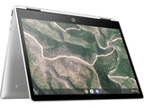 HP Chromebook X360 with ChromeOS, Intel Celeron, 12" HD thin and light touchscreen convertible Laptop
