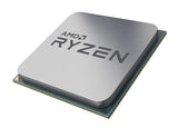 AMD Ryzen CPU on a white background