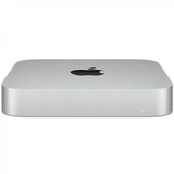 Silver Apple device on a white background