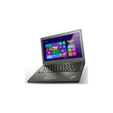 Laptop with Windows operating system on the screen on a white background