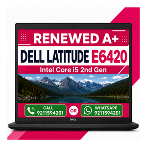 Dell Latitude E6420 Intel i5 2nd Gen 14" HD Windows 10 with MS Office 2021 with 3 Months warranty (Refurbished)