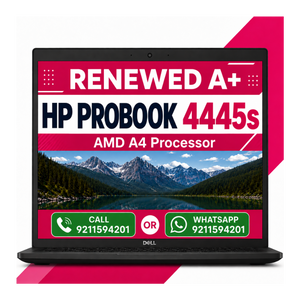 HP ProBook 4445s | AMD A4 Processor | 14-inch HD Display with Windows 10 (Refurbished)