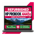 HP ProBook 4445s | AMD A4 Processor | 14-inch HD Display with Windows 10 (Refurbished)