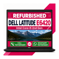 Dell Latitude E6420 Intel i5 2nd Gen 14" HD Windows 10 with MS Office 2021 with 3 Months warranty (Refurbished)