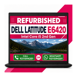 Dell Latitude E6420 Intel i5 2nd Gen 14" HD Windows 10 with MS Office 2021 with 3 Months warranty (Refurbished)