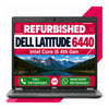 Dell Latitude 6440 Intel Core i5 4th Gen 14" HD Display Laptop Windows 11 with MS Office 2021 (Refurbished)