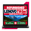 Lenovo ThinkPad T14 Gen 1 | AMD Ryzen 5 Pro 4650U, 14" FHD, Win 11 Pro, MS Office 2021 with 1 Year Warranty (Refurbished)