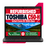 Toshiba Dynabook Satellite Pro C50-H Intel Core I5 10th Gen | 15.6-inch FHD Display with Windows 11 Pro & Ms Office 2021 (Renewed)