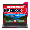 Hp Zbook 15 G6 Intel Core i7 9th Gen FHD 15.6" Display Gaming Laptop With Windows 11 Pro and MS Office 2021 with 6 month Warranty (Renewed)