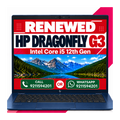 HP Chromebook Plus Elite Dragonfly G3 Intel i5 12th Gen 16GB RAM 256GB SSD 13.5" Touchscreen QHD Grade-A with 1 Year warranty (Renewed)