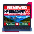 HP Chromebook Plus Elite Dragonfly G3 Intel i7 12th Gen 32GB RAM 13.5" QHD with 1-year warranty. (Refurbished)