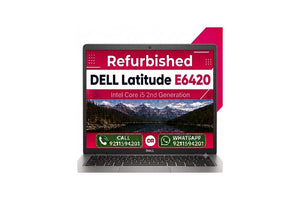 Dell Latitude E6420 Intel i5 2nd Gen 14" HD Windows 10 with MS Office 2021 with 3 Months warranty (Refurbished)