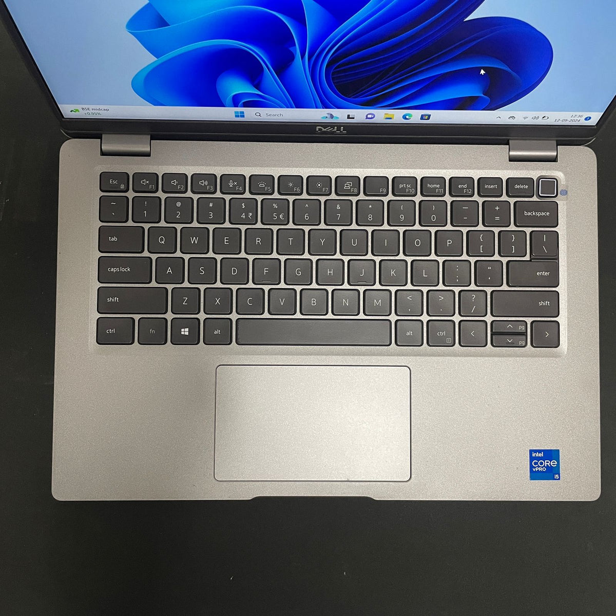 Dell Latitude 5420 i5 11th Generation displayed on table with top view
