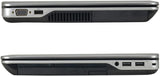 Top and side views of a laptop on a white background