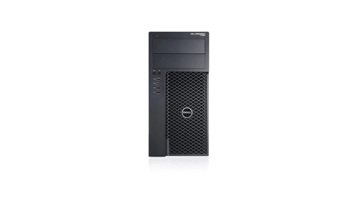 Dell Precision T1650 Refurbished Workstation on white background