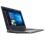Laptop with Windows operating system on a white background