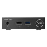 Dell Wyse 3040 Thin Client in black color with visible ports