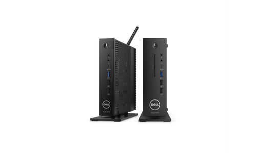 Two Dell devices on a white background