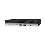 HP EliteDesk computer on a white background