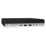 HP EliteDesk computer on a white background