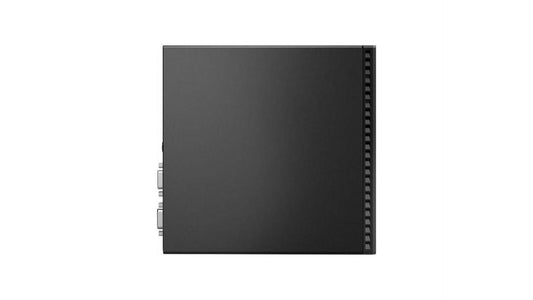 Black electronic device on a white background