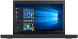 Lenovo Thinkpad L470 laptop with a black color scheme, displaying Windows desktop screen.