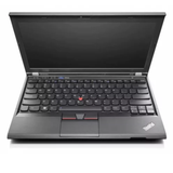 Laptop with ThinkPad logo on a white background