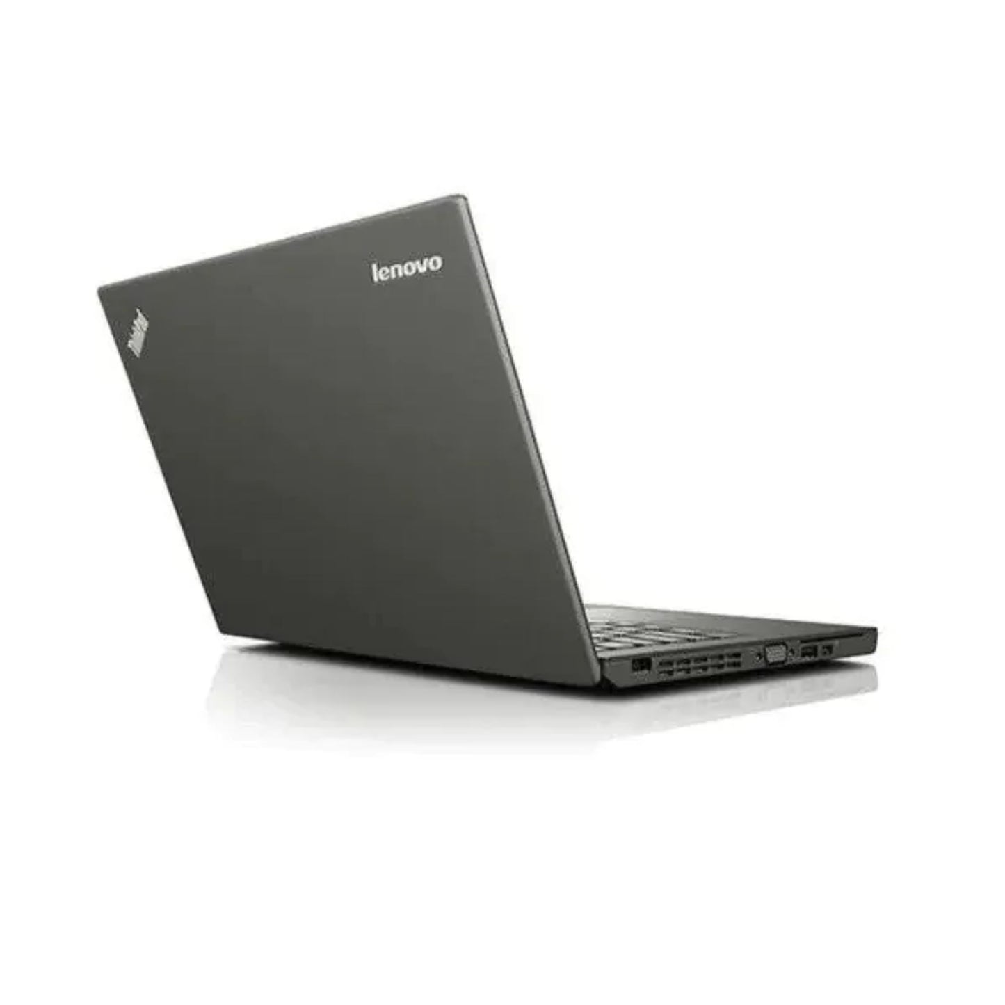 Lenovo laptop on a white background